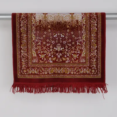 Gebedsmat (Rood, Meerkleurig) Polyester