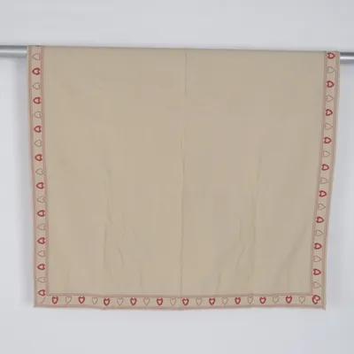 Tablecloth (Beige, Red) from By Santa Cotton