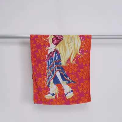 Badlakan (Rosa, Orange, Flerfärgad) från Bratz Bomull