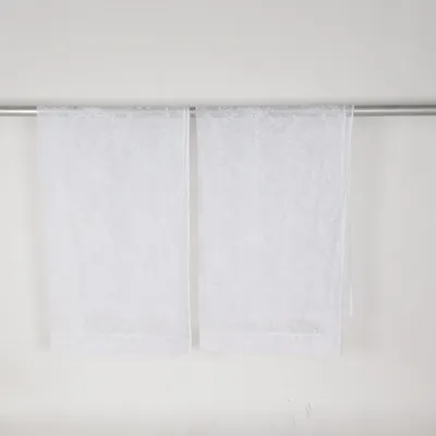 Rideau passe tringle (Blanc) de Ellos Home Polyester