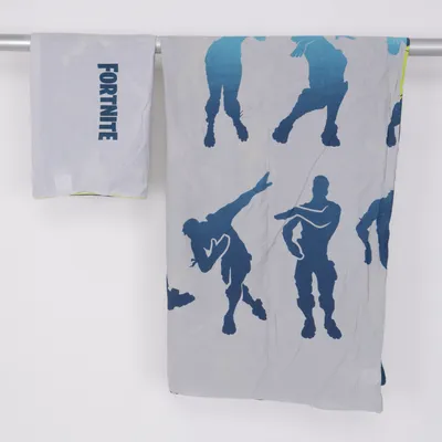 Bäddset (Blå, Flerfärgad) från Fortnite Bomull