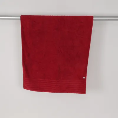 Badehåndklæde (Rød) fra Living by Hemtex Bomuld