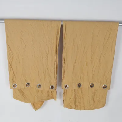 Öljettgardin (Beige) från IKEA Bomull, Viskos