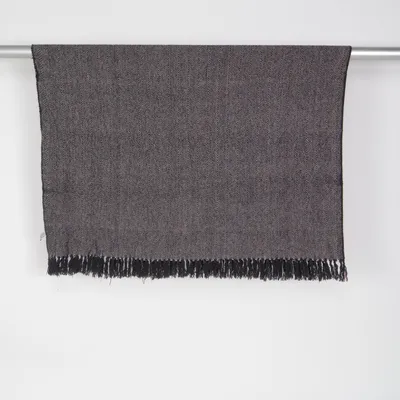 Filt (Svart, Vit) från Etol Bomull