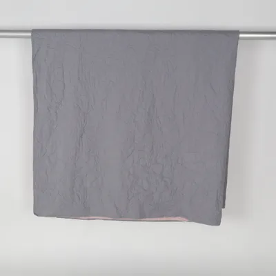 Bedspread (Gray, Pink) from My Home Polyester
