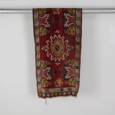 Oosters tapijt (Rood, Geel, Beige)