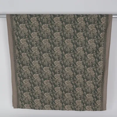 Bedspread (Green, Beige) from Sonia Cotton