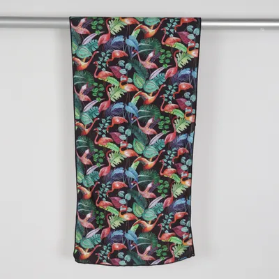Badcape (Svart, Flerfärgad) Polyester