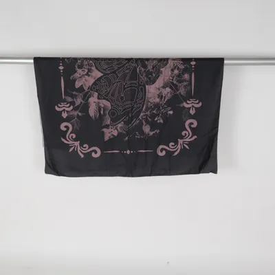 Nappe de table (Noir, Rose)
