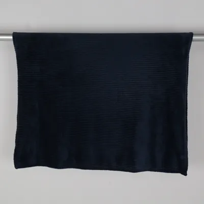 Couverture (Bleu) de Åhléns Home Polyester