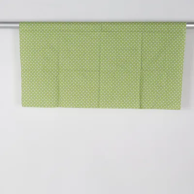 Textile (Green, White) Cotton