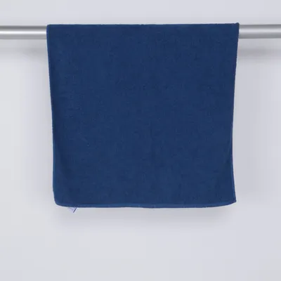 Bath towel (Blue) from Check 24