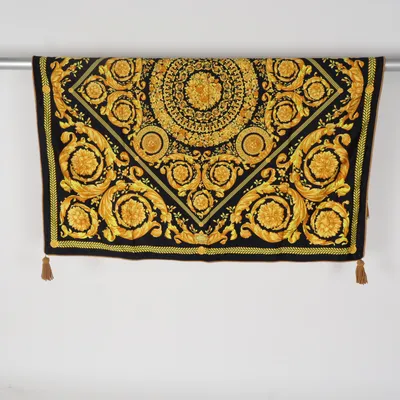 Överkast (Svart, Guldfärgad) från Gianni Versace Bomull
