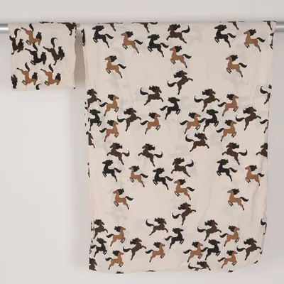 Bed set (Beige, Brown, Black) from Mini Rodini Organic cotton