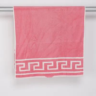 Badehåndklæde (Pink, Hvid) fra Versace for H&M