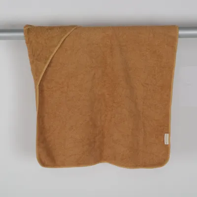 Badhanddoek (Bruin) van Nobodinoz