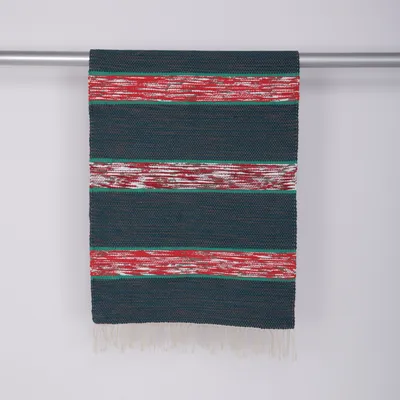 Rag rug (Blue, Red, Green)