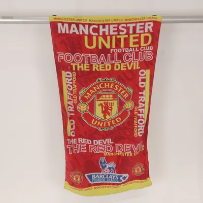 Bath towel (Red, Yellow, Multicolored) from Manchester United