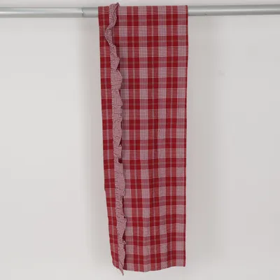 Gordijnkast (Rood, Wit) van Rusta Katoen