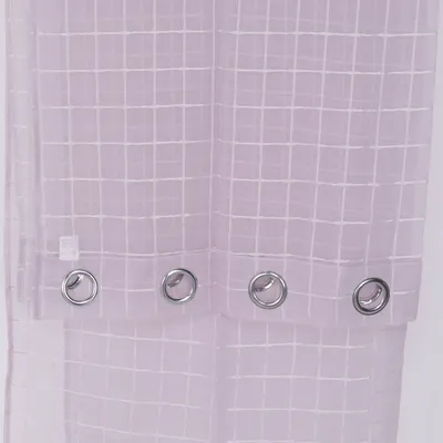 Öljettgardin (Lila, Flerfärgad) från Noble House Polyester