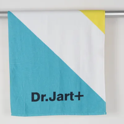 Bath towel (Yellow, White) from Dr. Jart+