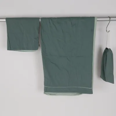 Bed set (Green) from Living Crafts Organic cotton