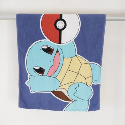 Badhanddoek (Blauw, Meerkleurig) van Björna Katoen