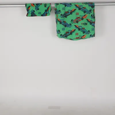 Bed set (Green, Multicolored) from Ej Sikke Lej Cotton