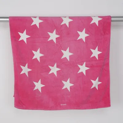 Bath towel (Pink, White) from GANT Home Cotton