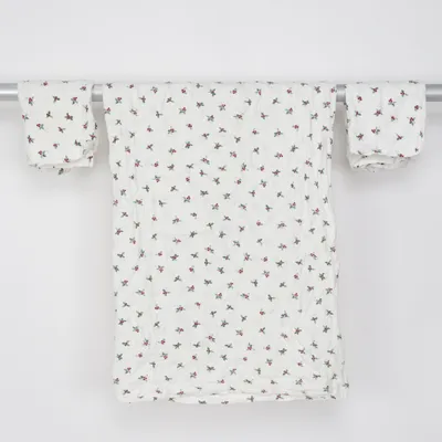 Bed set (White, Multicolored) from Kid / Hemtex Cotton