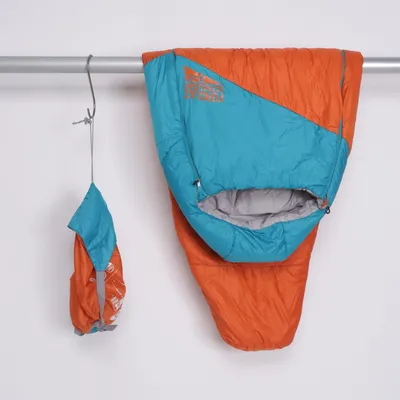 Sovsäck (Orange, Blå) från Decathlon Polyester