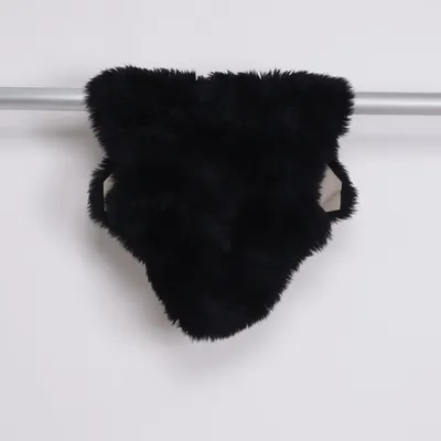 Fårskinnsfäll (Svart) Skinn