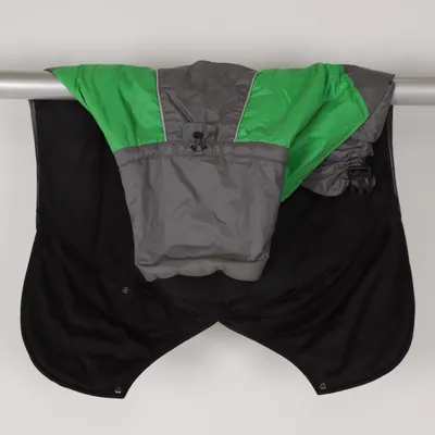 Hundefrakke (Grøn, Grå) fra Granngården Polyamid, Polyester