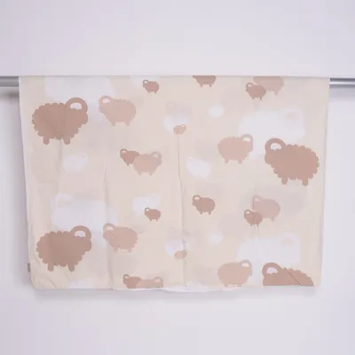 Påslakan ( Aarikka vintage retro bedding sheet with Aarikka's classic ram print, symbolising Finnish grit or "sisu") från Aarikka Bomull
