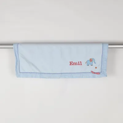 Babytæppe (Blå, Hvid) fra Die Spiegelburg