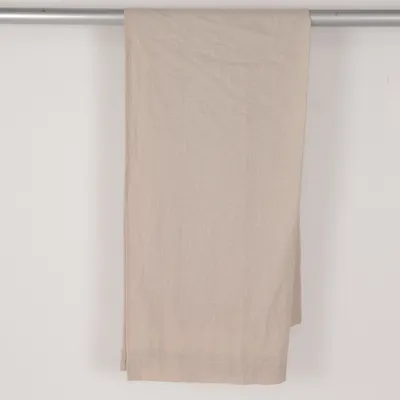 Rod pocket curtain (Beige) from Elsaform Cotton