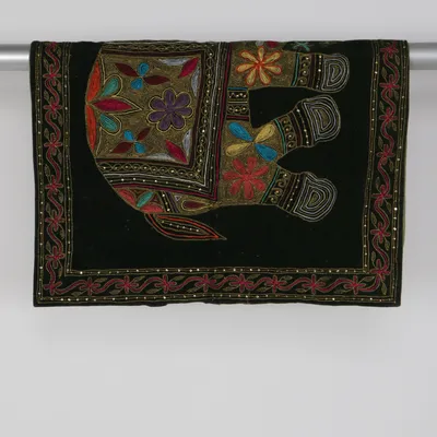 Prayer mat (Green, Multicolored)