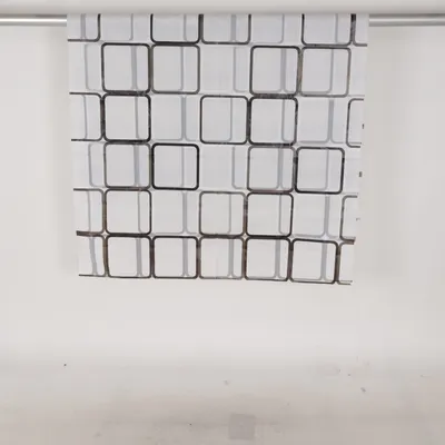 Rideau de douche (Blanc, Noir, Gris)