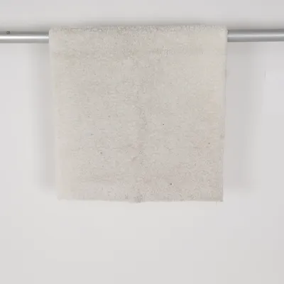 Hoogpolig vloerkleed (Wit)