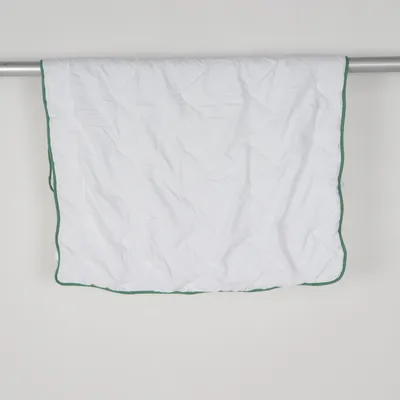 Babyfilt (Vit, Grön) från Rätt Start Ekologisk bomull, Polyester