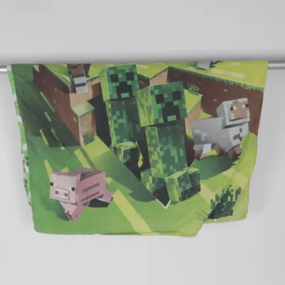 Duvet cover (Green, Multicolored) from Character World Cotton