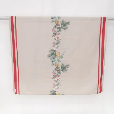 Tablecloth (Gray, Multicolored) from T.MO.PH Polyester, Cotton