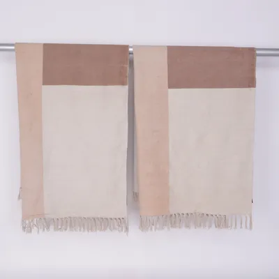 Vävd matta (Beige) från Granit Bomull