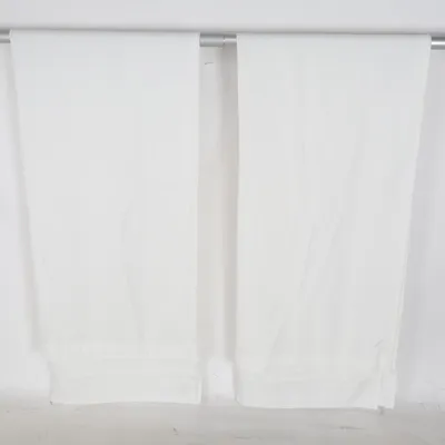 Rideau passe tringle (Blanc) de Hemtex Polyester