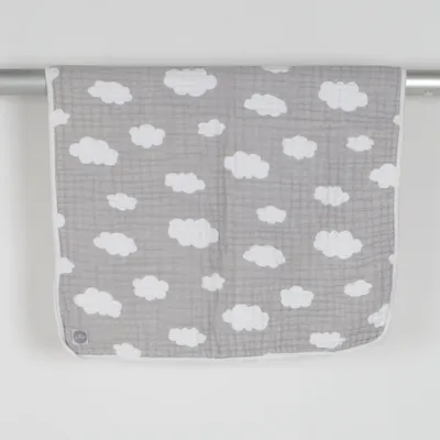 Couverture de bébé (Gris, Blanc) de Jollein
