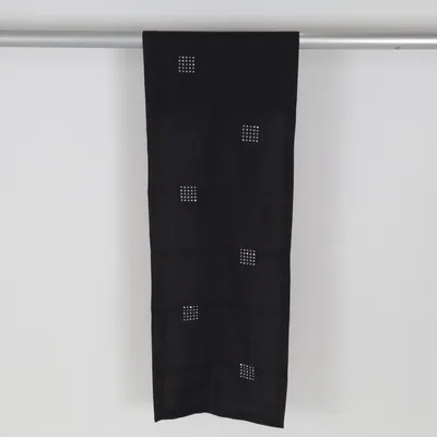 Chemin de table (Noir) de Tukan Polyester