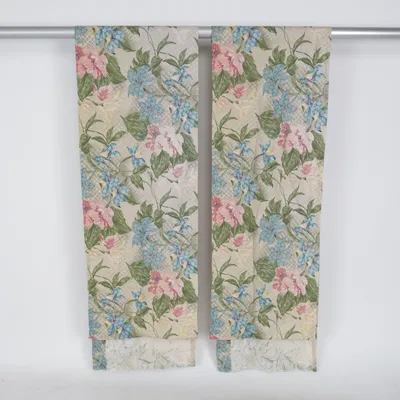 Textile (Beige, Bleu, Vert)