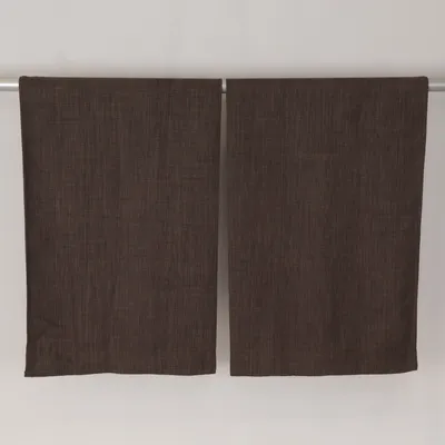 Mörkläggningsgardin (Brun) från Ellos Home Återvunnen polyester