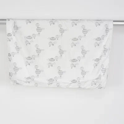 Påslakan (Vit, Grå) från Filibabba