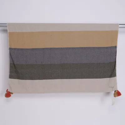 Filt (Flerfärgad) från Bloomingville Bomull, Polyester